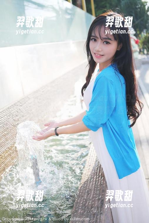 MyGirl美媛馆 - 唐琪儿Beauty的白丝原图，看得我都快觉得自己变成了控丝狂，不知道该怎么好了。