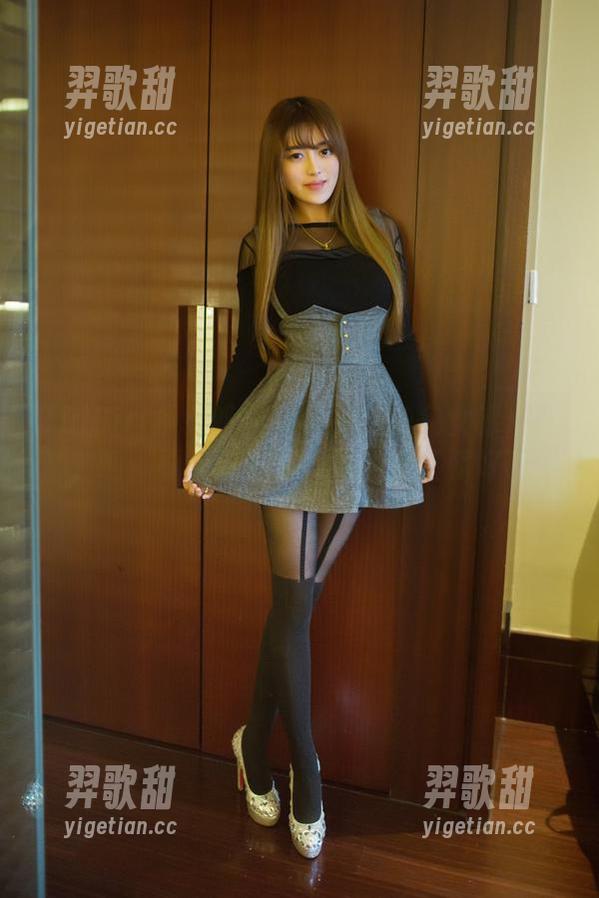 TuiGirl推女郎 - 模特林夕的兔女郎套图，啊，要是能学到伶俐的穿搭就好了
