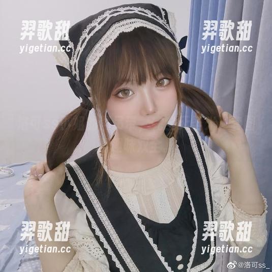 洛可ss小姐的黑吊带，完全无圣光，套图里趣味双全。